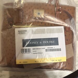 Dooney & Bourke Caramel Leather Tote